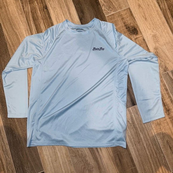 Bimini Bay Other - Bimini Bay Blue Fishing Shirt  L EUC